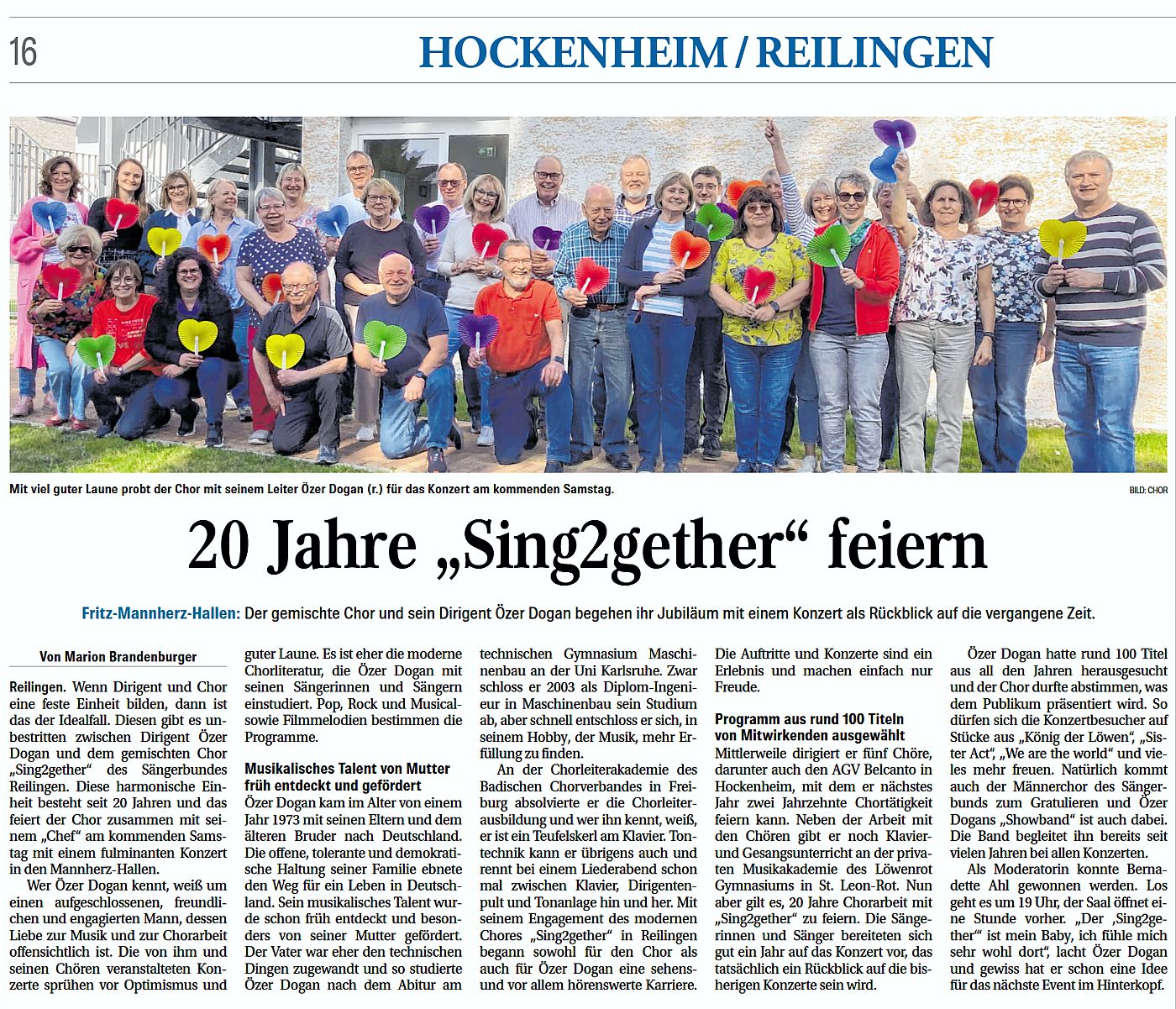 20 Jahre sing2gether